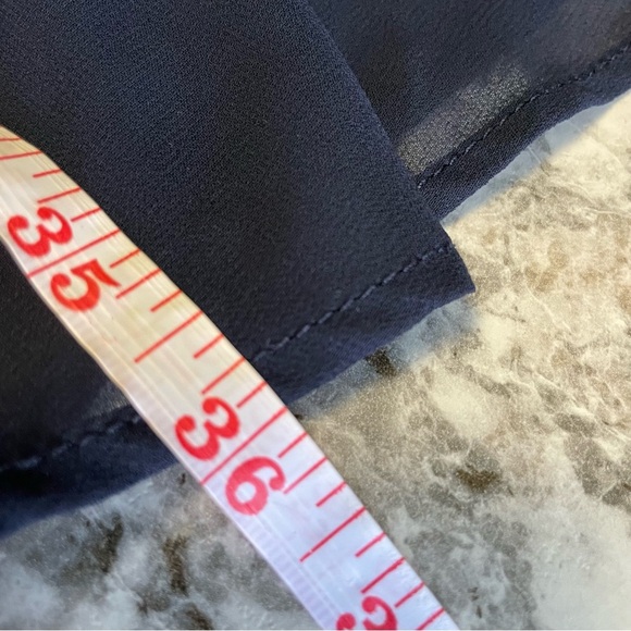 Maurices Navy Blue Pleated Halter Dress Women’s Small - Picture 7 of 9